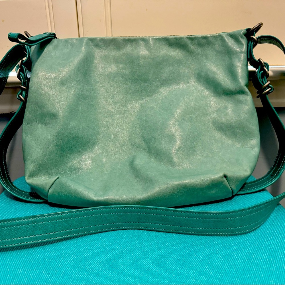 Rough & Tumble Tiffany and Pool blue small hobo